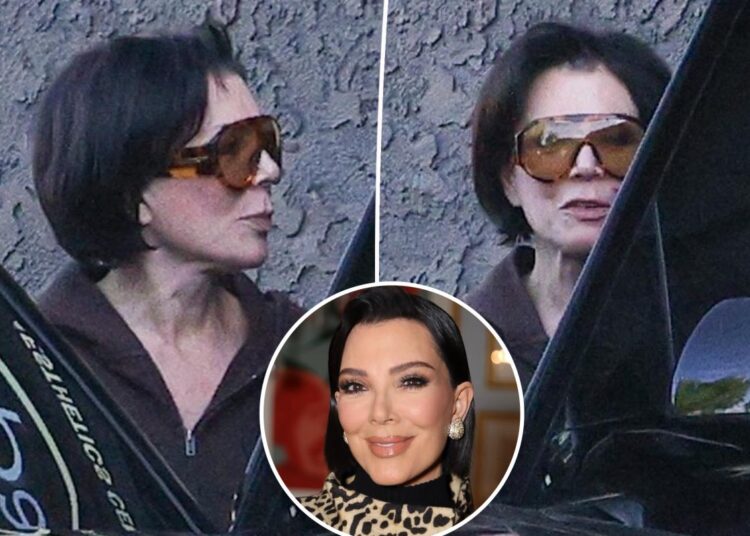 Kris Jenner hits spa after reports she's 'mad as hell' about $100K facelift