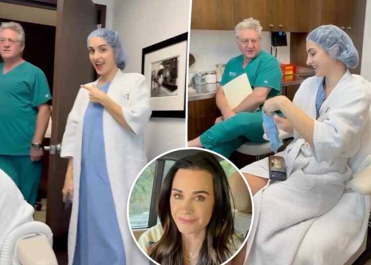 Kyle Richards' daughter Sophia Uamnsky undergoes breast lift