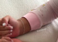 Stormi's Easter manicureCredit: Kylie Jenner/Instagram