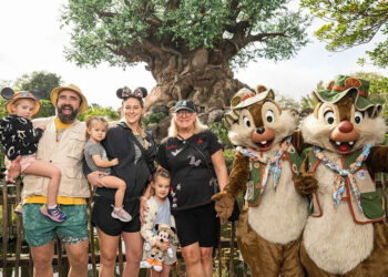 The Kelce family at Disney.Credit: Disney Parks/Instagram