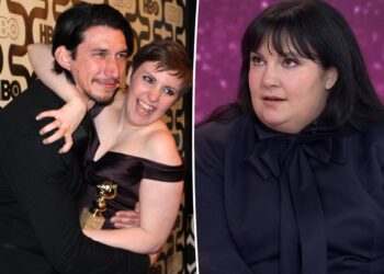Lena Dunham awkwardly avoids Adam Driver questions after book revelations