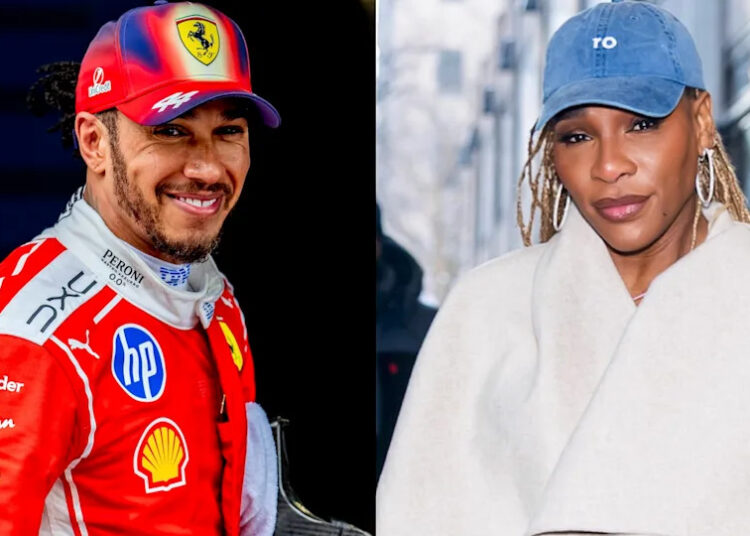 Lewis Hamilton and Serena Williams
