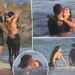 Lewis Hamilton gets handsy with Kim Kardashian in PDA-packed beach date