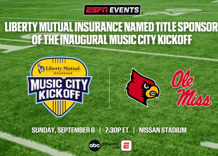 Liberty Mutual Insurance to Sponsor Nashville's Inaugural Music City Kickoff
