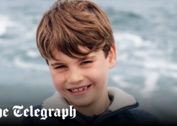 Life’s a beach for Prince Louis as he celebrates eighth birthday