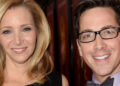 Lisa Kudrow poses with co-star Dan Bucatinsky