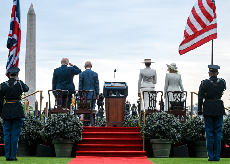 Live Updates: King Charles Saluted as Guest of Honor at the White House