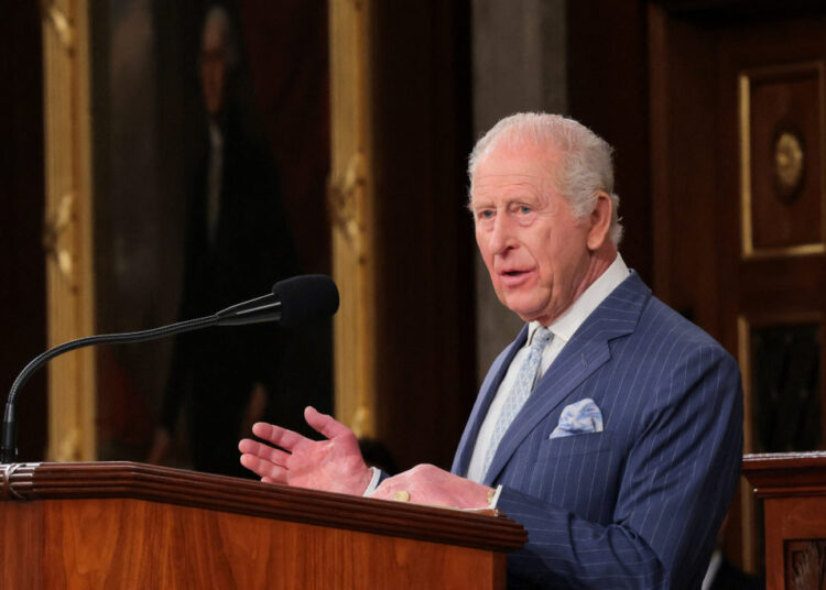 Britain's King Charles and Queen Camilla in the United States for state visit
