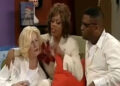 MADtv's portrayal of the Sawyer interview with Houston and BrownCredit: MAD TV