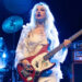 Phoebe Lunny of Lambrini Girls performs onstage during a concert at O2 Forum Kentish Town on November 19, 2025 in London, England.