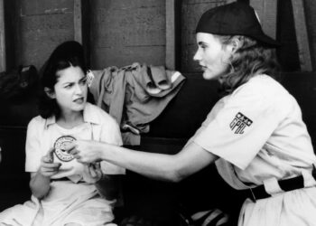 Madonna and Geena Davis in 1992's 'A League of Their Own'Credit: Everett