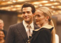Paul Anthony Kelly as John F. Kennedy Jr. and Sarah Pidgeon as Carolyn Bessette on 'Love Story'Credit: FX