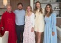 Mark and Rhea Wahlberg celebrate daughter Grace's confirmation.Credit: Mark Wahlberg/Instagram
