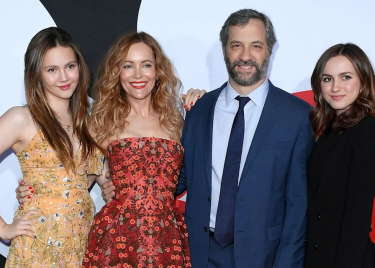 From left: Iris Apatow, Leslie Mann, Judd Apatow and Maude Apatow in 2018Credit: Steve Granitz/WireImage