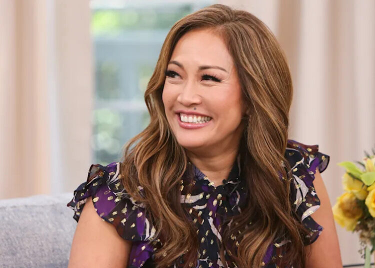 TV Personality Carrie Ann Inaba visits Hallmark's 'Home & Family' at Universal Studios Hollywood on May 3, 2019 in Universal City, California.