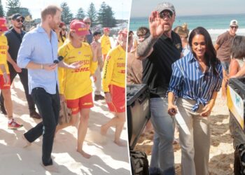 Meghan Markle, Prince Harry's Bondi Beach visit upstaged by 'unbothered queen' in wild scene
