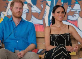 Prince Harry and Meghan Markle visited a Caribbean drumming school in Cartagena in 2024. By: MEGA