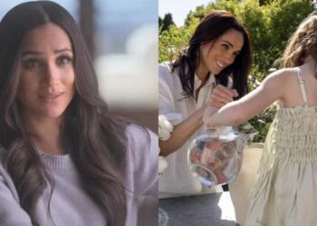 Meghan Markle Draws Criticism Over $64 Candle Promotion Referencing Archie and Lilibet@Netflix/YouTube and @meghan/Instagram