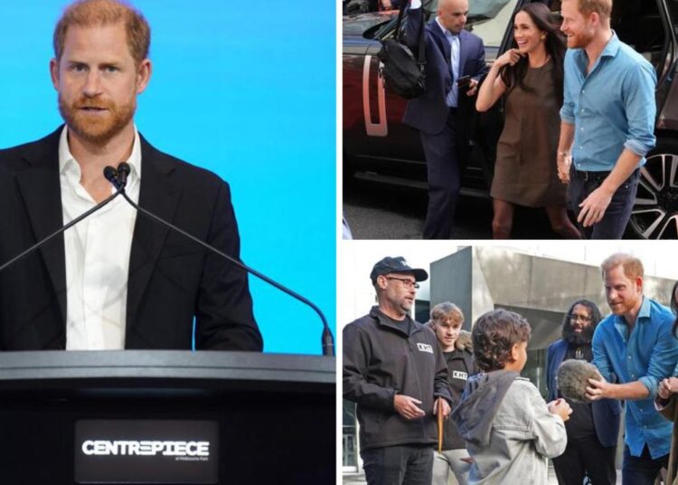 Meghan and Harry began final leg of whirlwind four-day Australian trip