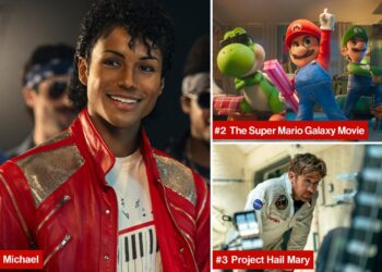 Michael Jackson biopic hits No. 1 at box office