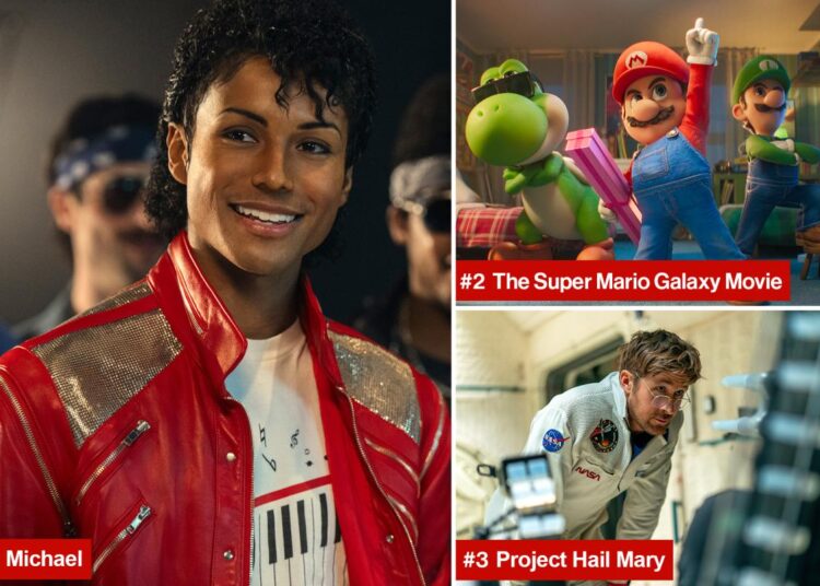 Michael Jackson biopic hits No. 1 at box office