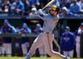 Mitchell provides all the Brewers offense in 5-2 win over Royals to open their split doubleheader