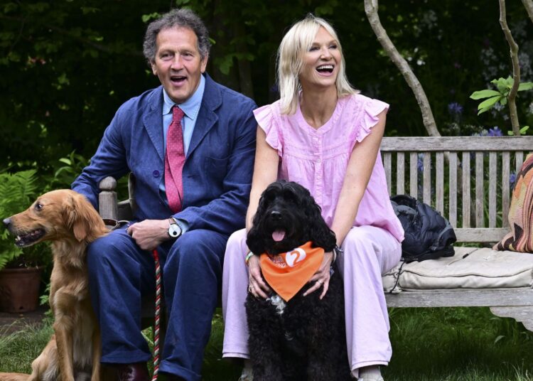 Monty Don with Jo Whiley, RHS Chelsea Flower Show 2025