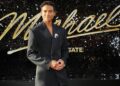 Jaafar Jackson arrives at the premiere of