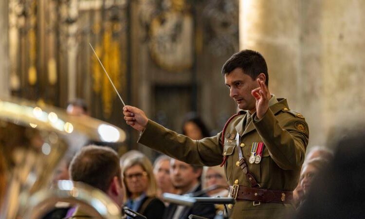 Music connects communities with the Western Front