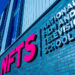 The NFTS logo on the side of a building