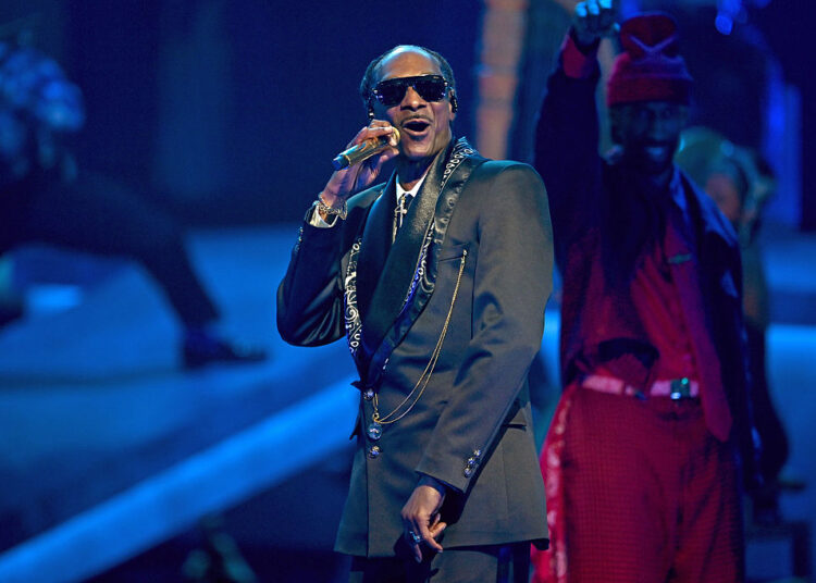 LOS ANGELES, CALIFORNIA - JUNE 09: Snoop Dogg performs onstage during the 2025 BET Awards at Peacock Theater on June 09, 2025 in Los Angeles, California. (Photo by Paras Griffin/Getty Images for BET)