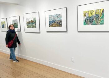 Printmaker Monica Gutierrez-Quarto will exhibit some of her work during April at the Grover Gallery in downtown Port Townsend.