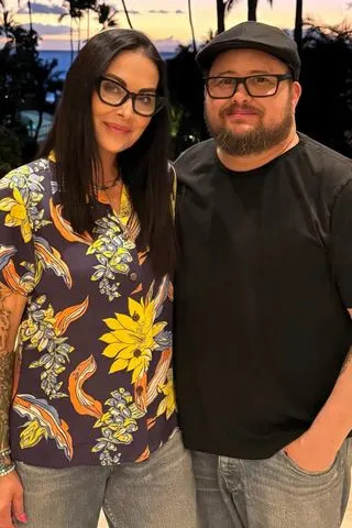 Shara Blue Mathes and Chaz Bono on their honeymoon in HawaiiCredit: Shara Blue Bono/Instagram