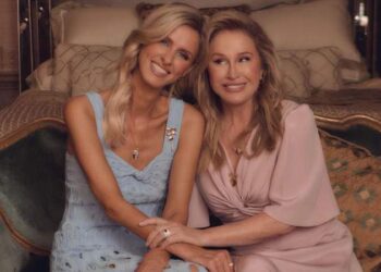 Nicky Hilton 'loved' shooting her Theo Grace Mother's Day Collection alongside her mom, Kathy Hilton. Theo Grace by Harper Smith