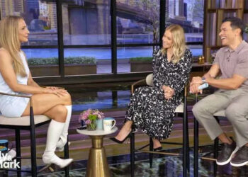 Nikki Glaser on 'Live with Kelly and Mark'Credit: LiveKellyandMark/Youtube