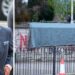 'Not My King' graffiti appears on Cathedral Wall before Maundy Service | Royal | News