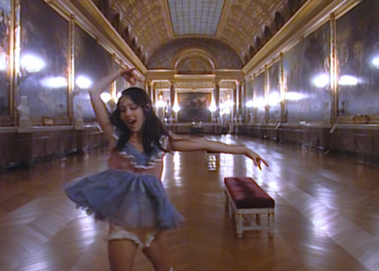 Olivia Rodrigo in the 'Drop Dead' music video