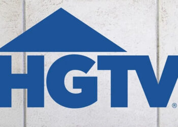 HGTV bathroom wall logo 2025.