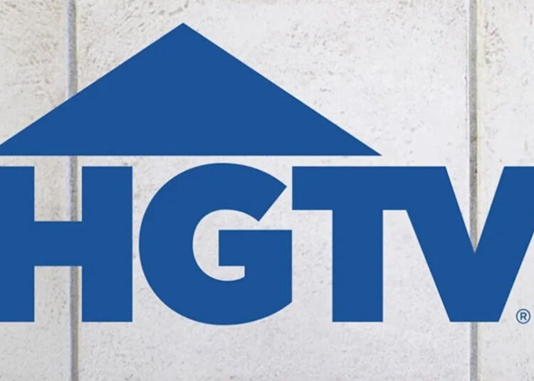 HGTV bathroom wall logo 2025.