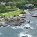 Aerial View of Seafair in Newport, RI