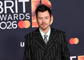 Harry Styles at The BRIT Awards 2026 held at Co-op Live on February 28, 2026 in Manchester, England.