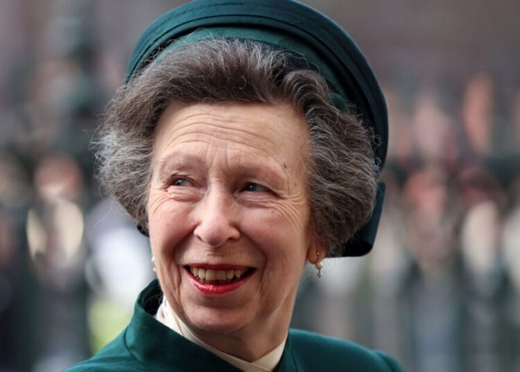 Palace Shares Striking Photo of Princess Anne Saluting