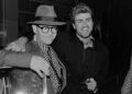Elton John (left) and George Michael around 1991Credit: Mark Allan