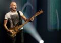 Sting performing