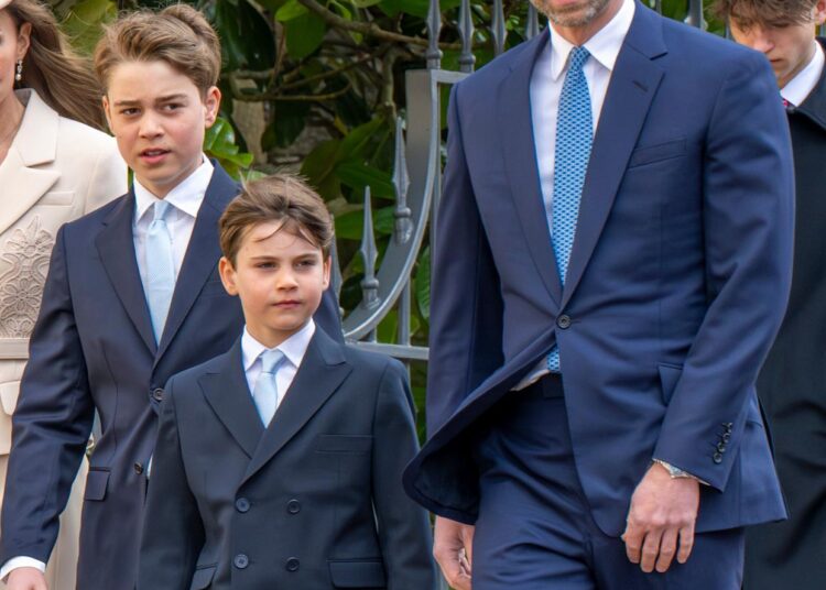 Prince George and Prince Louis Twin at Easter and It’s Peak Royal Cuteness