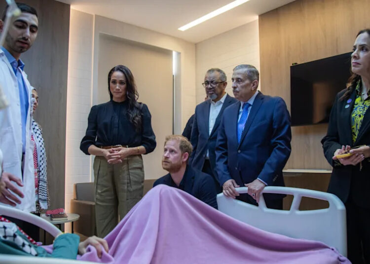 Prince Harry & Meghan Markle Visit Jordan on a Humanitarian Mission