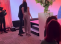 Prince Harry and Meghan shared a blink-and-you'll-miss-it kiss on the lips