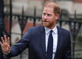 Prince Harry in London for court