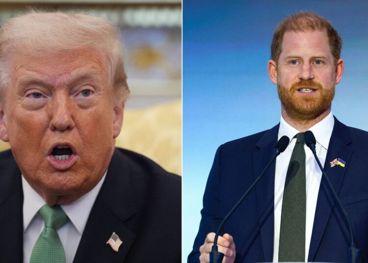 DOnald Trump, Prince Harry