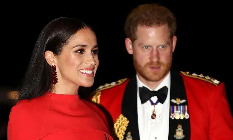 Meghan Markle and Prince Harry attend the Mountbatten Festival of Music in 2020. By: MEGA
